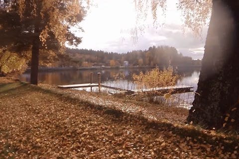 Hadlenad Høst ved vannet