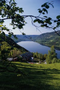 Utsikt over Gudbrandsdalen